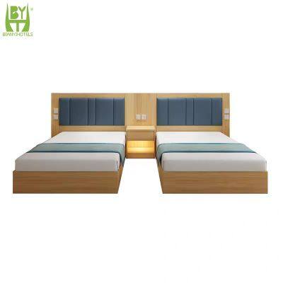 Big Headboard Modern Double Bed Genuine Leather Beds Frame Modern Italian Leather Luxury Double King Size Bed