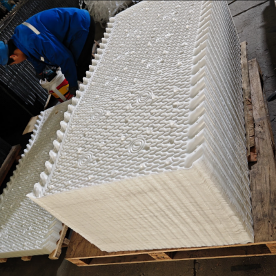 Square Crossflow Cooling Tower Fill - Energy-Saving PVC Solution for Industrial Cooling photo-5