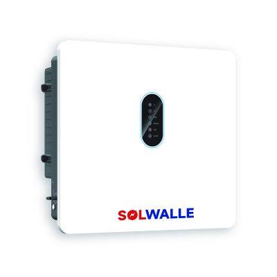 Solwalle 20Kw Гибридный инвертор для ЕС, 2MPPT, Аккумулятор 120-800Vdc, Выход 3Фазный/400Vac, Включает в себя Wi-Fi