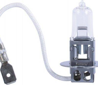 Super Bright H3 Halogen Bulb 12V 55W PK22s With Wire Golden Yellow 3000K Fog Light Auxiliary Car Lamp