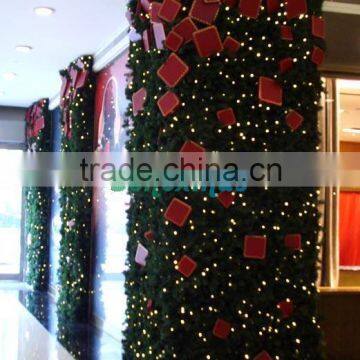 Mall & Hotal wall led lights decor / rattan hoilday decorative