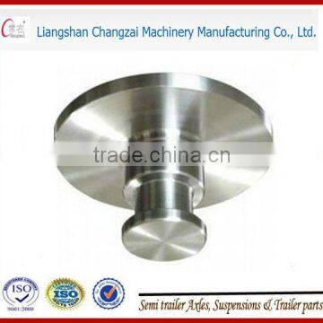semi trailer kingpin for welded