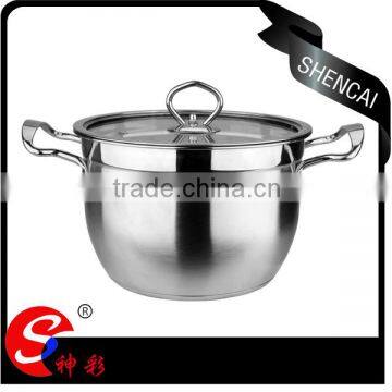 2pcs Durable Beautiful Good Quality Cheap Price Stainless Steel Cookware