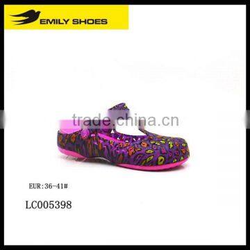 printing Garden shoes EVA clogs for women