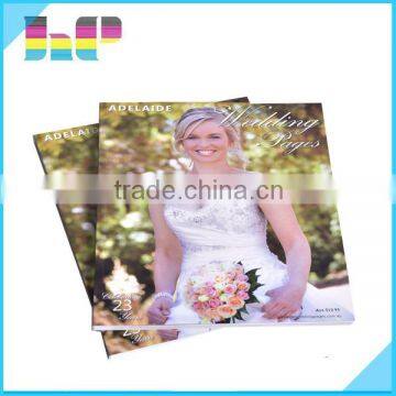 direct printing perfect bound fashion magazine printing