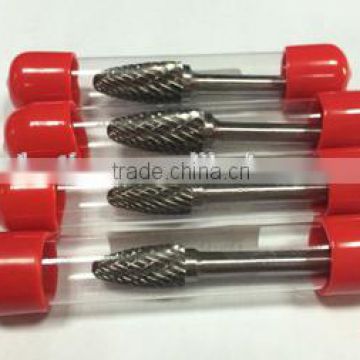 zhuzhou factory tungsten carbide rotary burr for milling tools