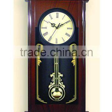 Battery Wall Pendulum and Chiming Clock For Sale