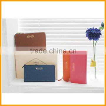 Fashion Crown Luxury Women Long Wallet/Leather Phone Bag/Crad Holder