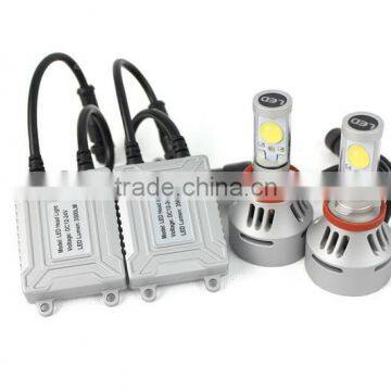 Manufacturer Supply Powerful Lumen 35w h9 Waterproof Led Headlight for All Cars,excellent Copper Metal 4s Led Headlight photo-3