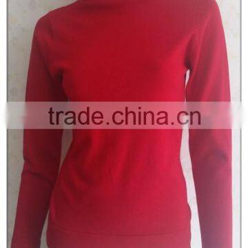 Fashion Turtleneck Knitting Wear Long Sleeve Sweater for Women photo-3