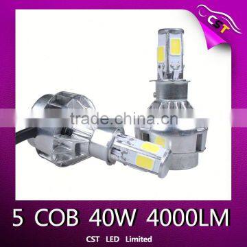 High Quality Fan Design 9600LM Super Bright 12V 24V Led Motorcycle Headlight photo-3