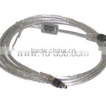 3M Transparent 4pin to 4pin 1394 Cable