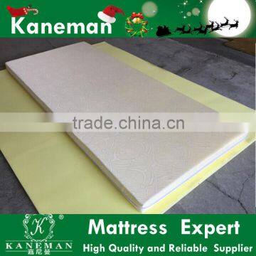 Single size hgih quality roll packed foam mattress for double-decker