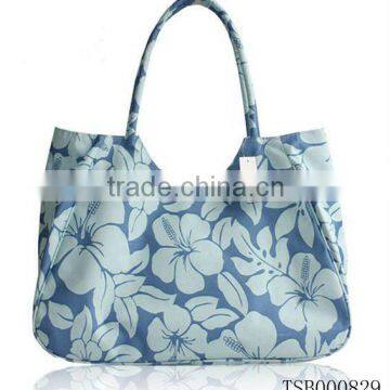 hot sale fashion canvas beach bags wholesale