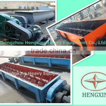 automatic double-shaft concrete mixer