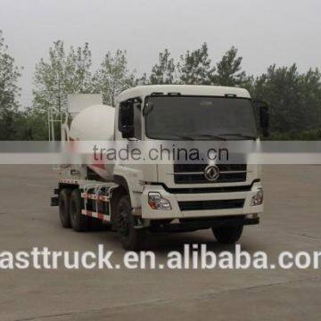 DONGFENG 6x4 concrete mixer truck volume is 4.3cbm at reasonable price