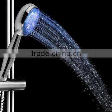 Three Water Jets Hydro Power Led Shower Head Without Batttery(temperature Control Type) photo-2