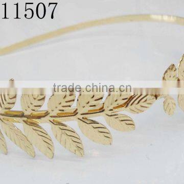 Hot-selling Golden Metal HairbandS wedding bridal hairbands