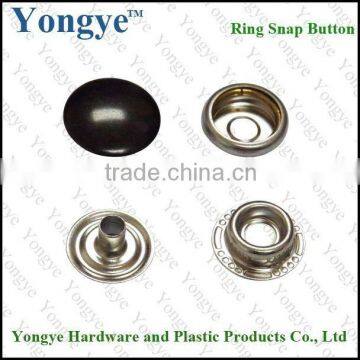 Four parts metal snap buttons