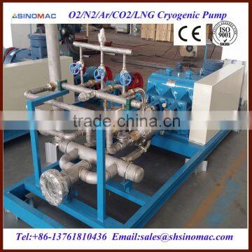 Double Heads Liquid Oxygen/Nitrogen/Argon Cryogenic Pump