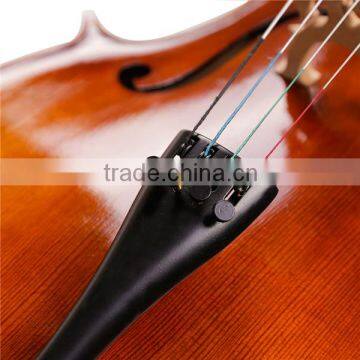 Solid Wood Flamed Professional Cello TL012 photo-6