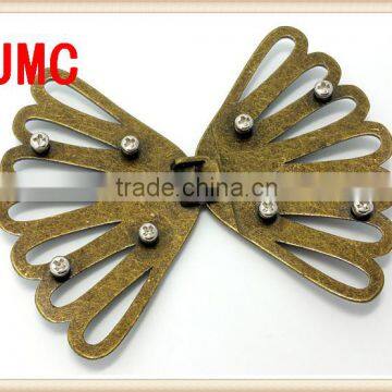 A High-end Buckle Rhinestone Buckle Diamond Mink photo-4