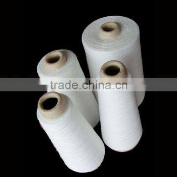 china ring spun 100 polyester yarn knitted