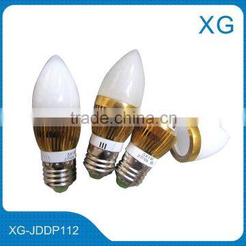 E14 3W candle bulb/3W led candle bulb energy saving lamp E27 candle led lamp