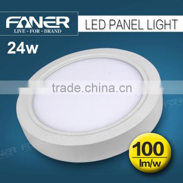 24w round/square surface mounted chinese factory supply led panel celing light