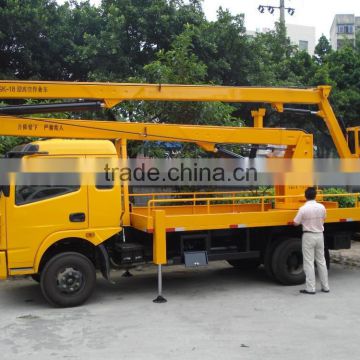 truck mounted boom lift aerial work platform