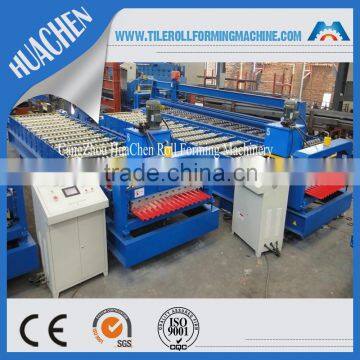 HC18 Iron Roofing Panel Galvanized Corrugated Steel Sheets Machine Construction Machinery Line