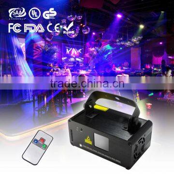 Hot Remote DMX Light 500mW Blue Laser Stage Lighting Scanner DJ Party Ball Show Light Projector
