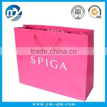 2015 hot sale commercial paper gift bag