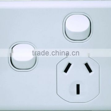 Double Wall GPO Power Point Switch With Socket