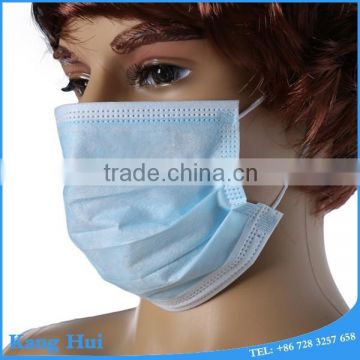 Soft 3 layer anti-flu winter disposable mouth mask