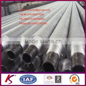 Aluminum extruded fin tubes Air cooled heat exchanger