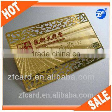 Hot selling high quality business steel card