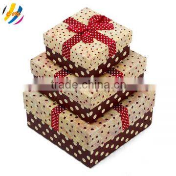 Wholesale beautiful kraft paper gift box