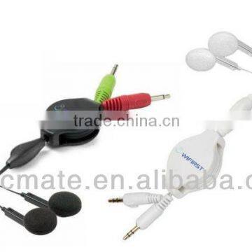 In Ear In-Ear Earbud Headphone Earphones Headset for MP3 Music Player