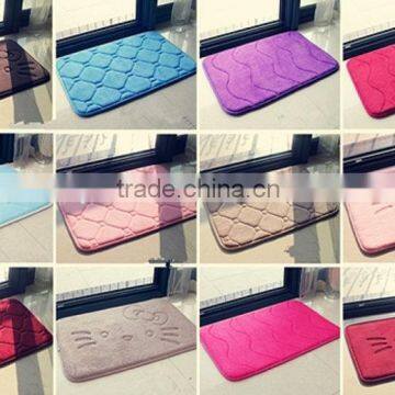 Chinese wholesale suppliers fish shape bath mat