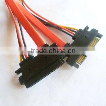 Sata 7+15 male to female cable Made in China