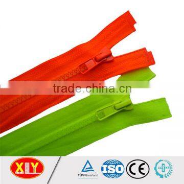 fancy OEM custom length nylon zipper , garments zipper