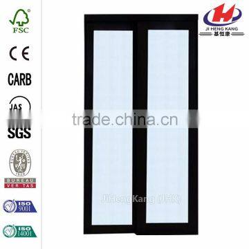 JHK-G01 Namibia Industrial Popular Automatic Bedroom Sliding Glass Door