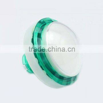 65mm Round green plastic push button switch Momentary large game accessories