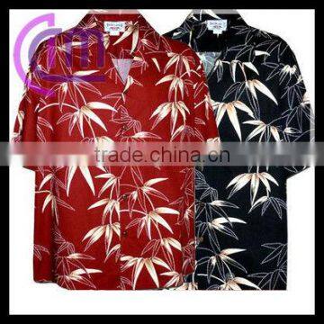 rayon hawaiian beach shirts