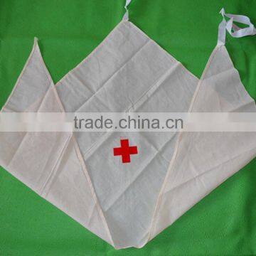 Cotton Triangular Bandage Towel Applicator Containing Emergency Arm Triangle Triangular Sling Medical Bandage photo-2