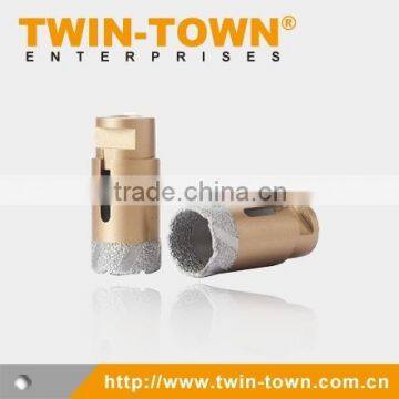 M14 / M10 Shank Vacuum Brazed Dry Drilling Diamond Core Drill Bit