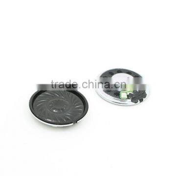 28mm 32ohm 80mW miniature intercom speaker for music application