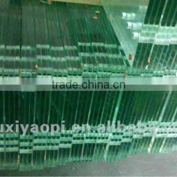 15+1.52+15+1.52+15 thick ultra clear laminated glass for curtain walls