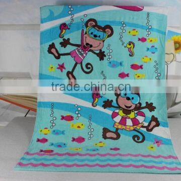 China Factory 100% Cotton Promotional Custom Print Bargain Beach Towels photo-5